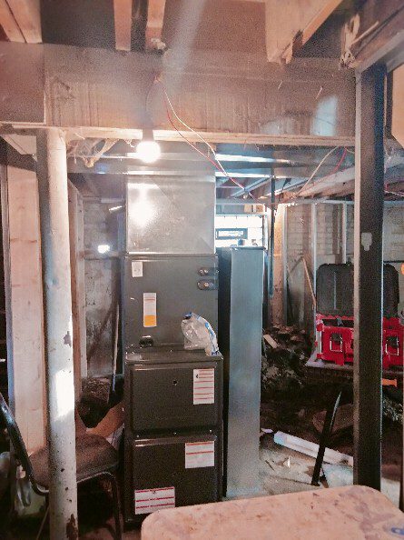 Bean’z furnace and ductwork installation serving Pullman Chicago